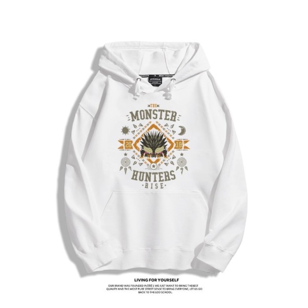 魔物獵人 2025秋冬新款 親子情侶男女連帽衛衣