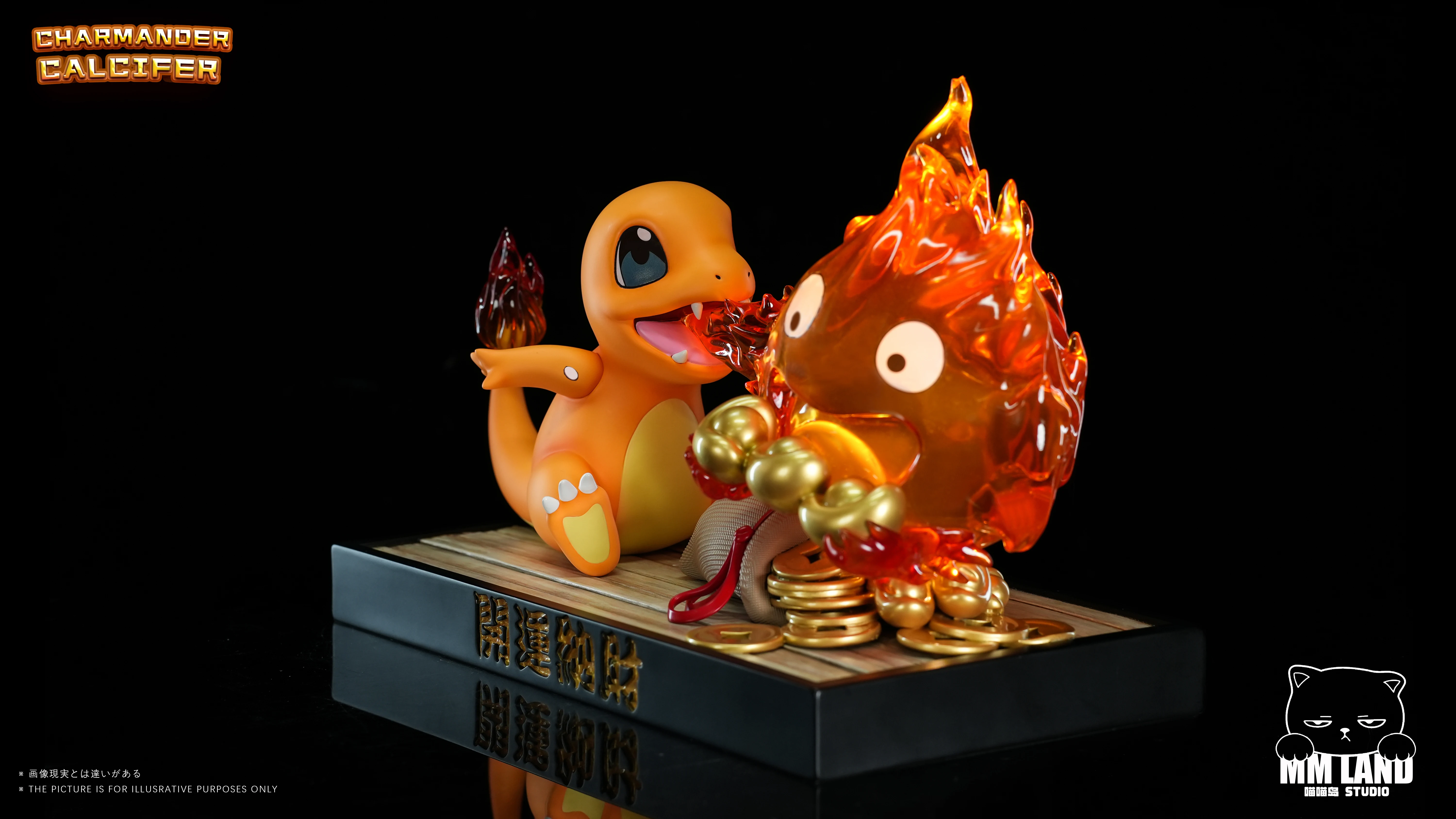 MMLAND 喵喵島工作室 小火龍 卡西法 夢幻聯動