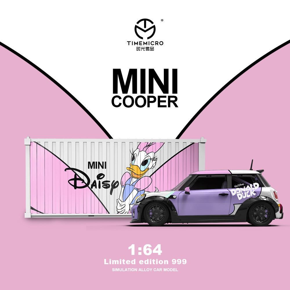 TimeMicro & 網紅車主聯名款 1:64 寶馬MINI COOPER 黛-CASEZONE