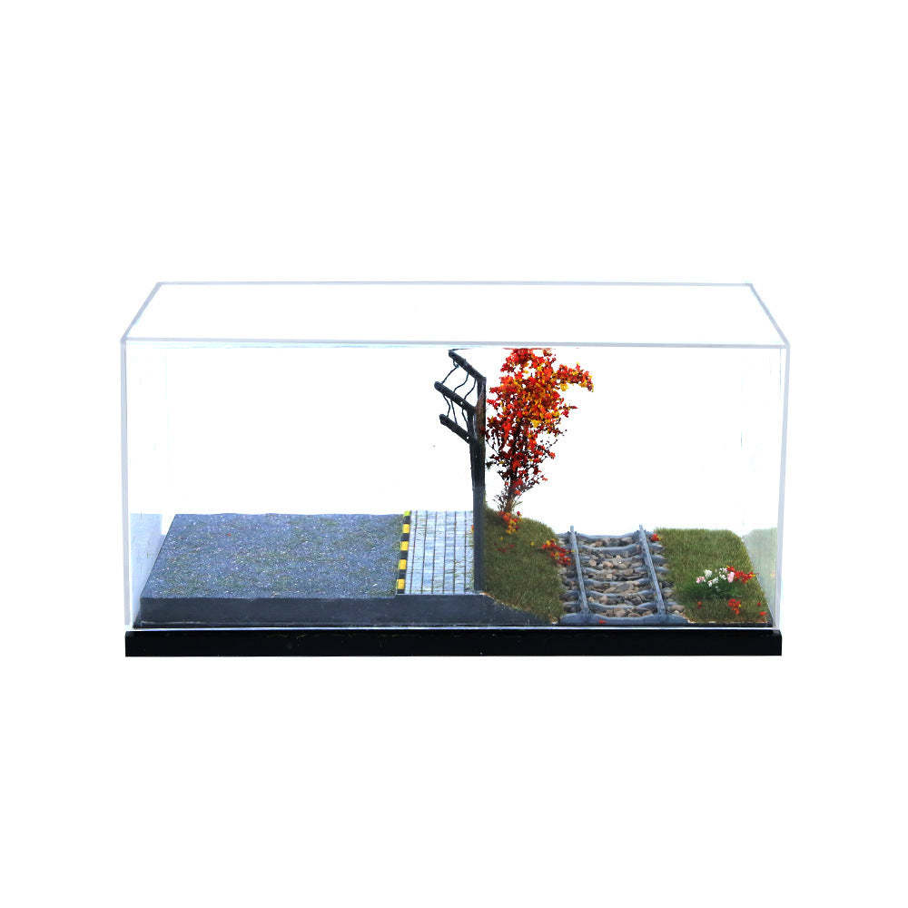 匯藝MoreArt1:64 鐵路風景場景仿真模型-CASEZONE