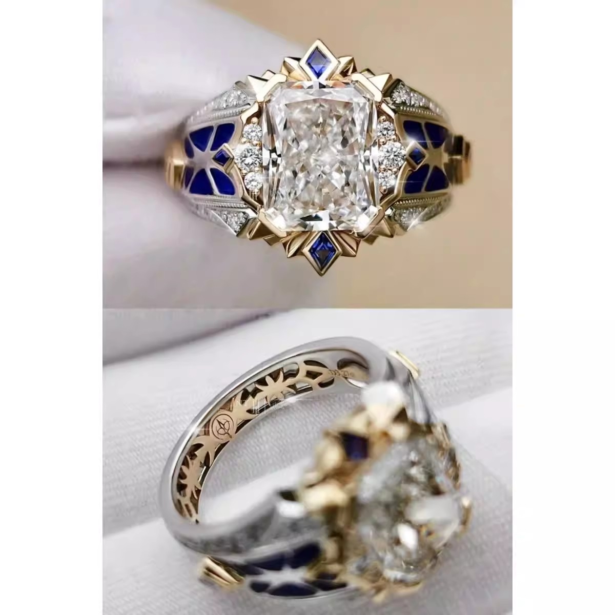 Fate:吾王Saber 阿爾托莉雅戒指動漫周邊 原創手作指環