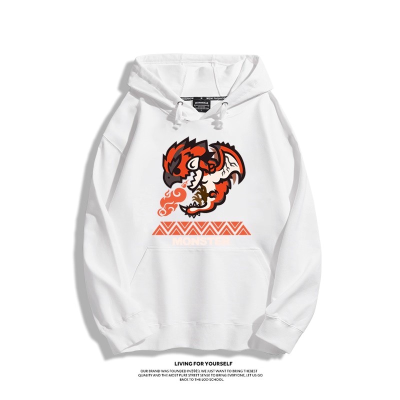 魔物獵人 2025秋冬新款 親子情侶男女連帽衛衣