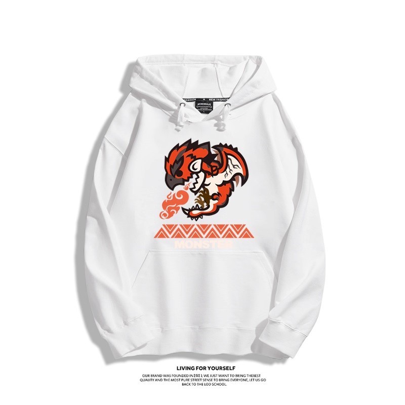 魔物獵人 2025秋冬新款 親子情侶男女連帽衛衣