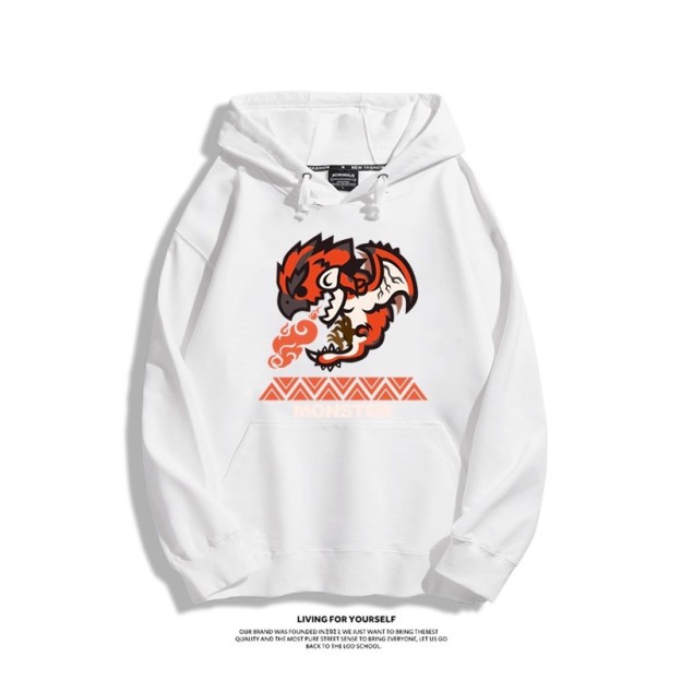 魔物獵人 2025秋冬新款 親子情侶男女連帽衛衣