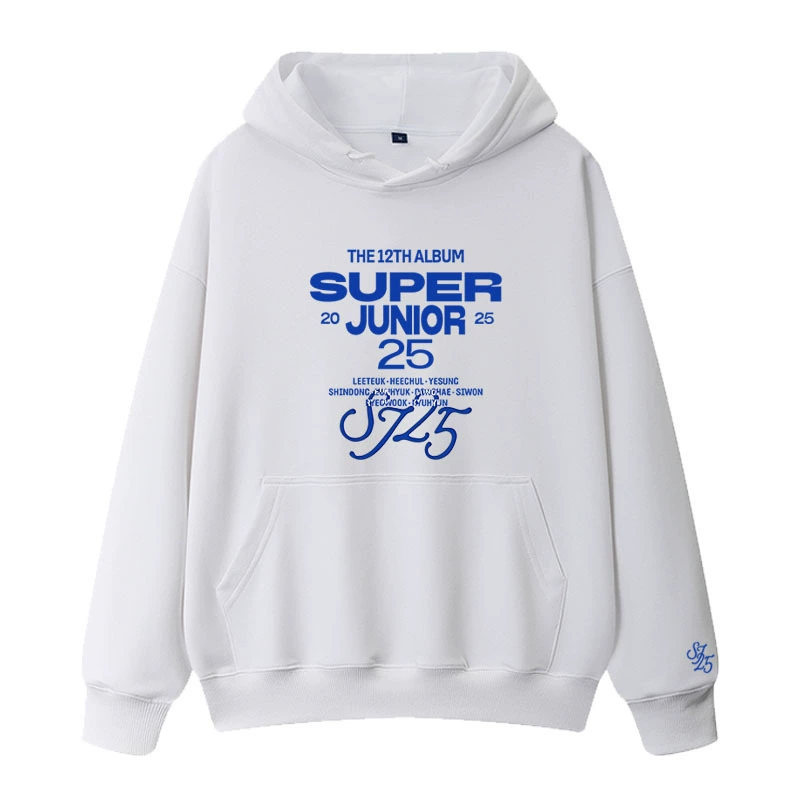 SUPER JUNIOR 2025 20週年巡迴演唱會 親子情侶男女款連帽衛衣-CASEZONE