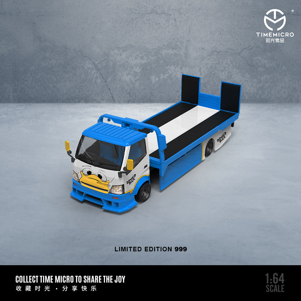 時光1:64 寶馬MINI COOPER 唐老鴨 仿真合金汽車模型-CASEZONE