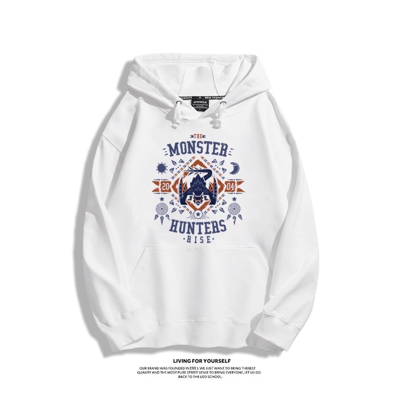 魔物獵人 2025秋冬新款 親子情侶男女連帽衛衣