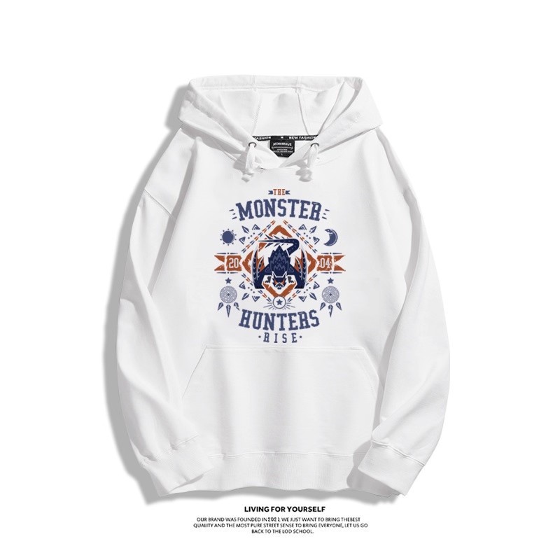 魔物獵人 2025秋冬新款 親子情侶男女連帽衛衣