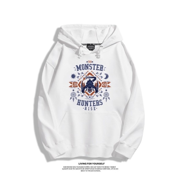 魔物獵人 2025秋冬新款 親子情侶男女連帽衛衣