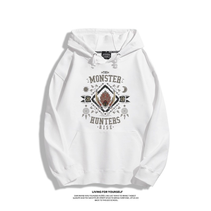 魔物獵人 2025秋冬新款 親子情侶男女連帽衛衣