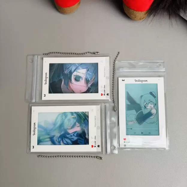 初音未來3D多變眨眼光柵卡