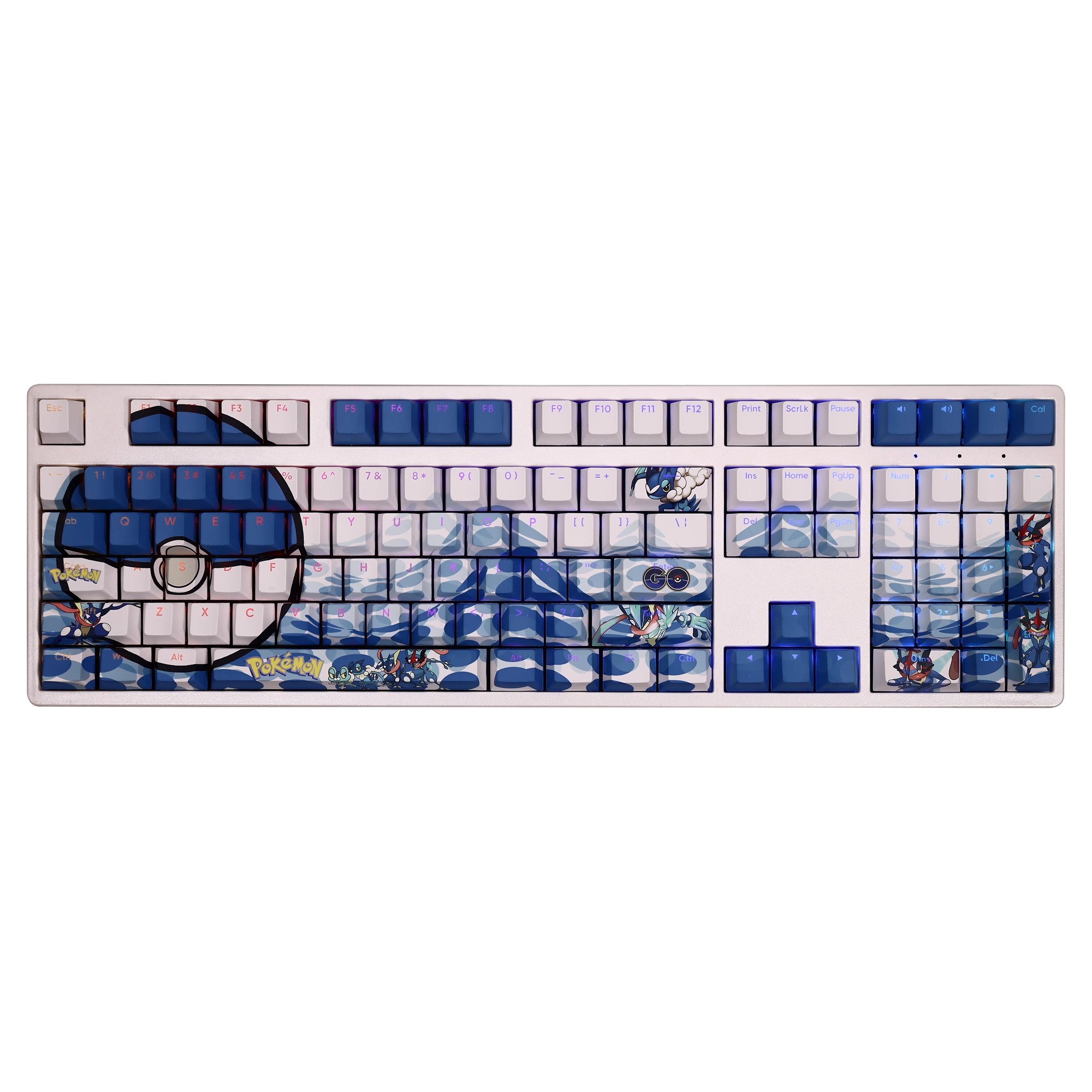 甲賀忍蛙透光RGB108鍵標準配列衛星軸鍵帽-CASEZONE