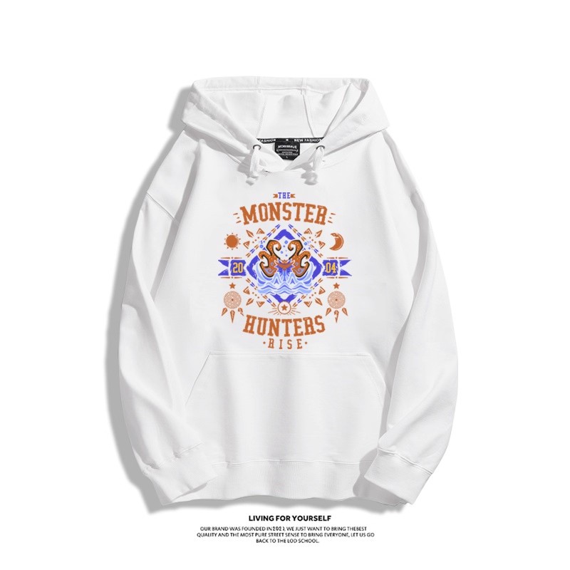 魔物獵人 2025秋冬新款 親子情侶男女連帽衛衣