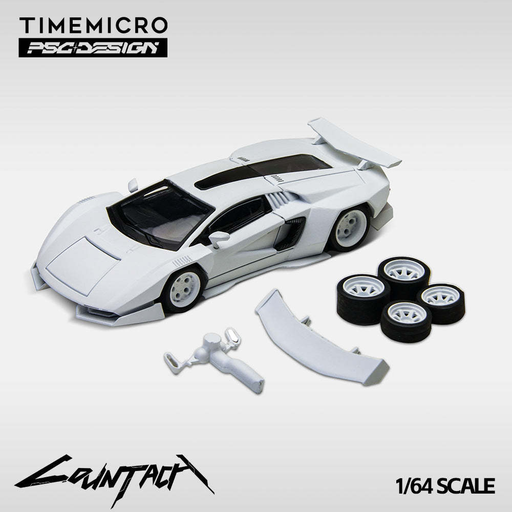 TM× PSC1:64 Countach“V” Ver. Mechanic PSC 新康塔什工程師版-CASEZONE