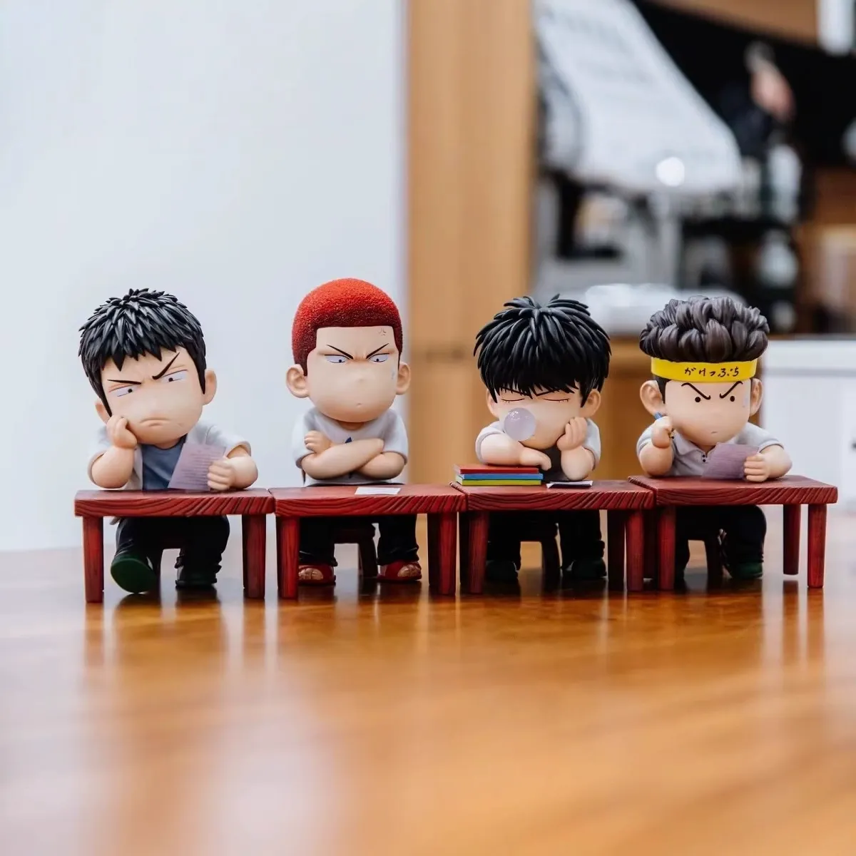 灌籃高手 5款湘北補考軍團 Q版雕像