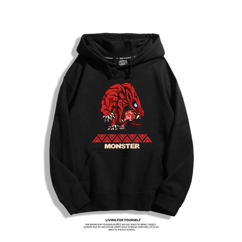 魔物獵人 2025秋冬新款 親子情侶男女連帽衛衣