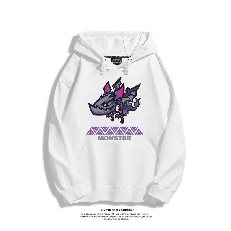 魔物獵人 2025秋冬新款 親子情侶男女連帽衛衣