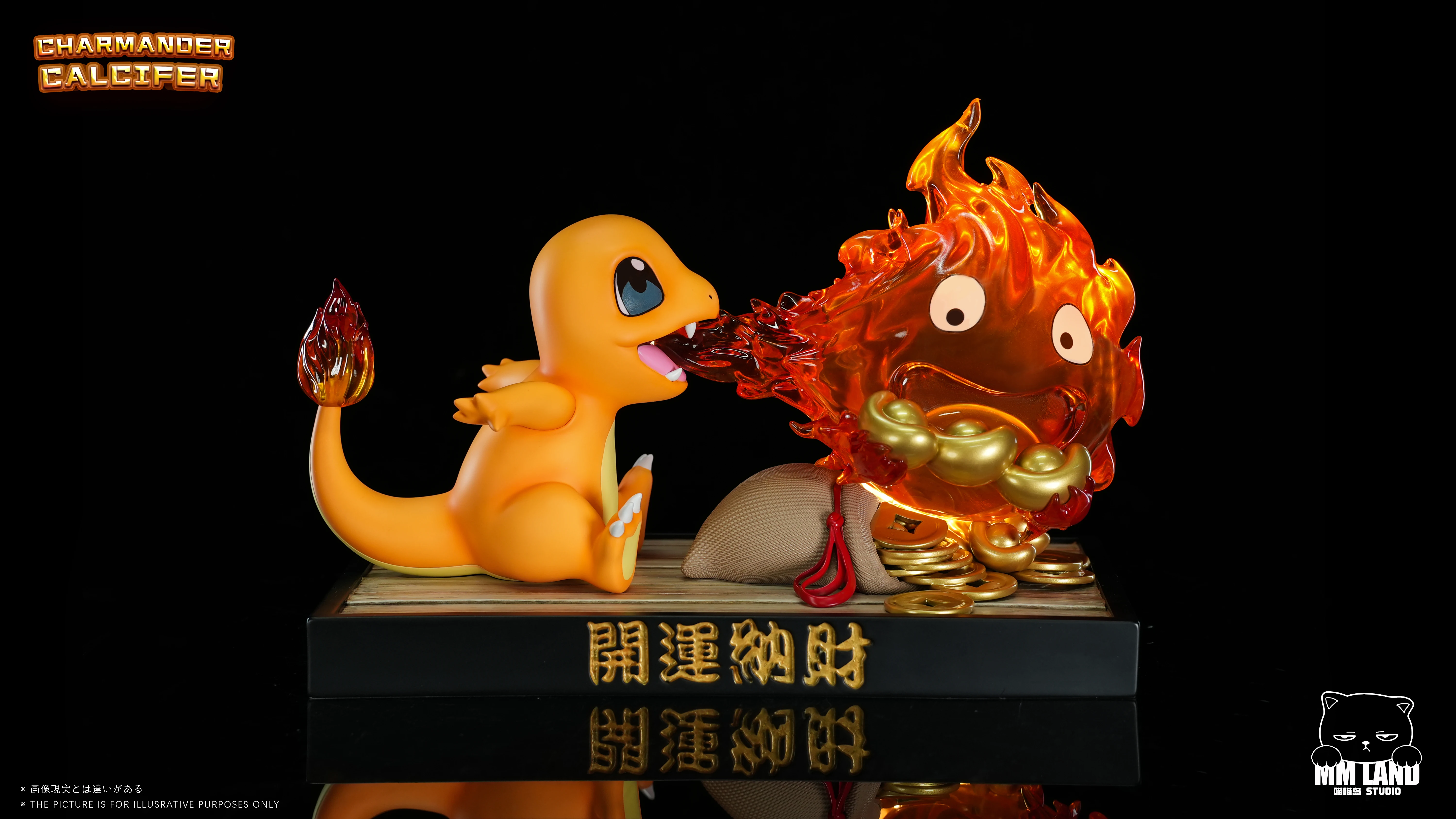 MMLAND 喵喵島工作室 小火龍 卡西法 夢幻聯動