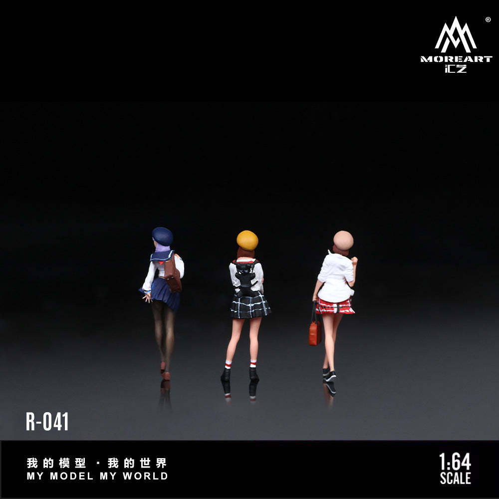 MoreArt1:64  JK少女人偶套裝仿真樹脂模型-CASEZONE