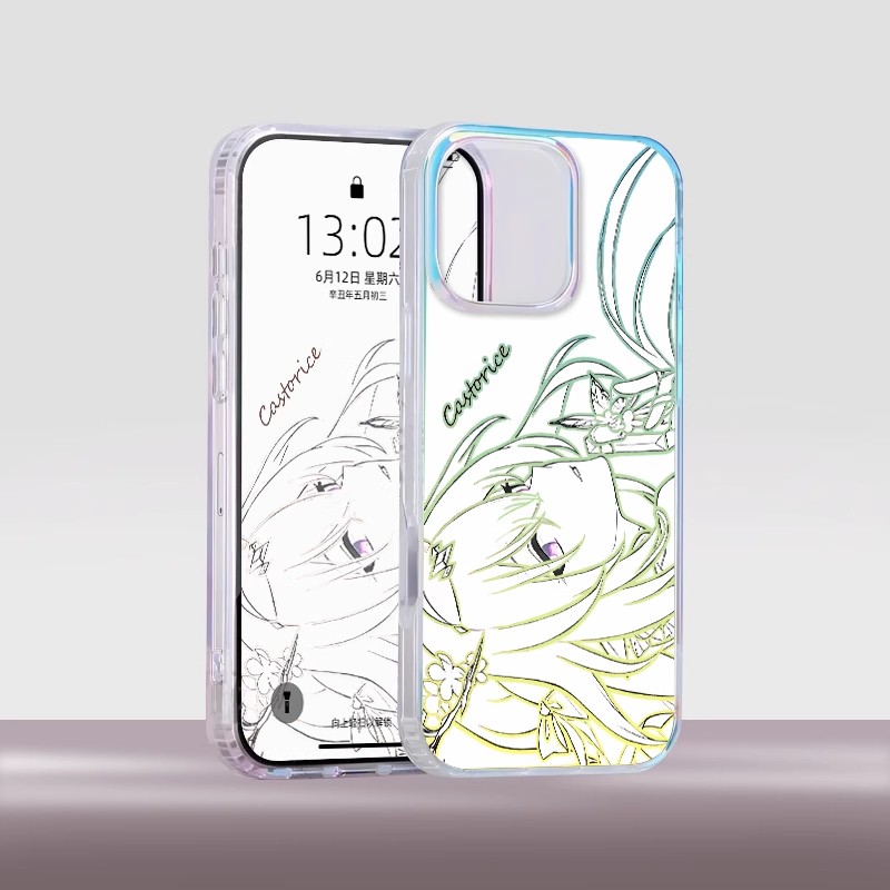 崩壞:星穹鐵道極光金防摔手機殼-CASEZONE