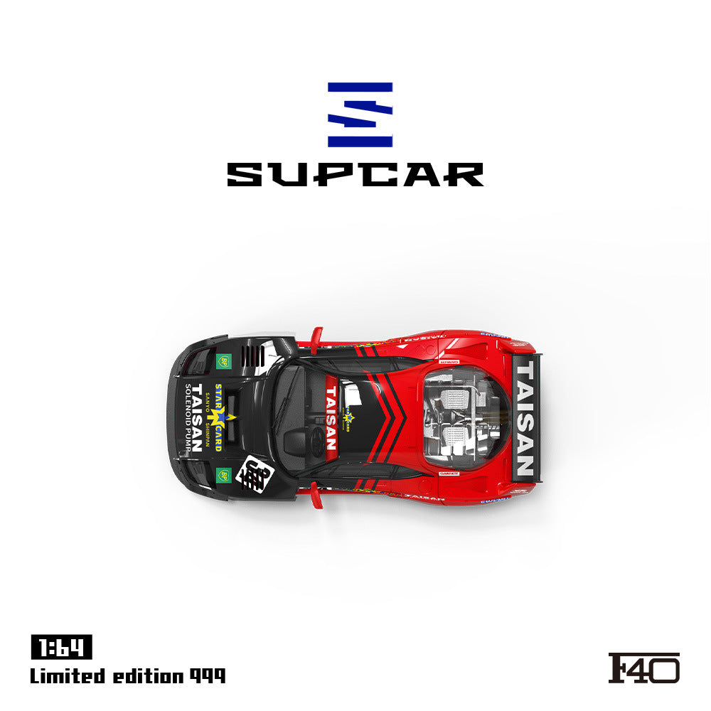 SUPCAR 1:64  F40 賽車 合金汽車模型  -CASEZONE