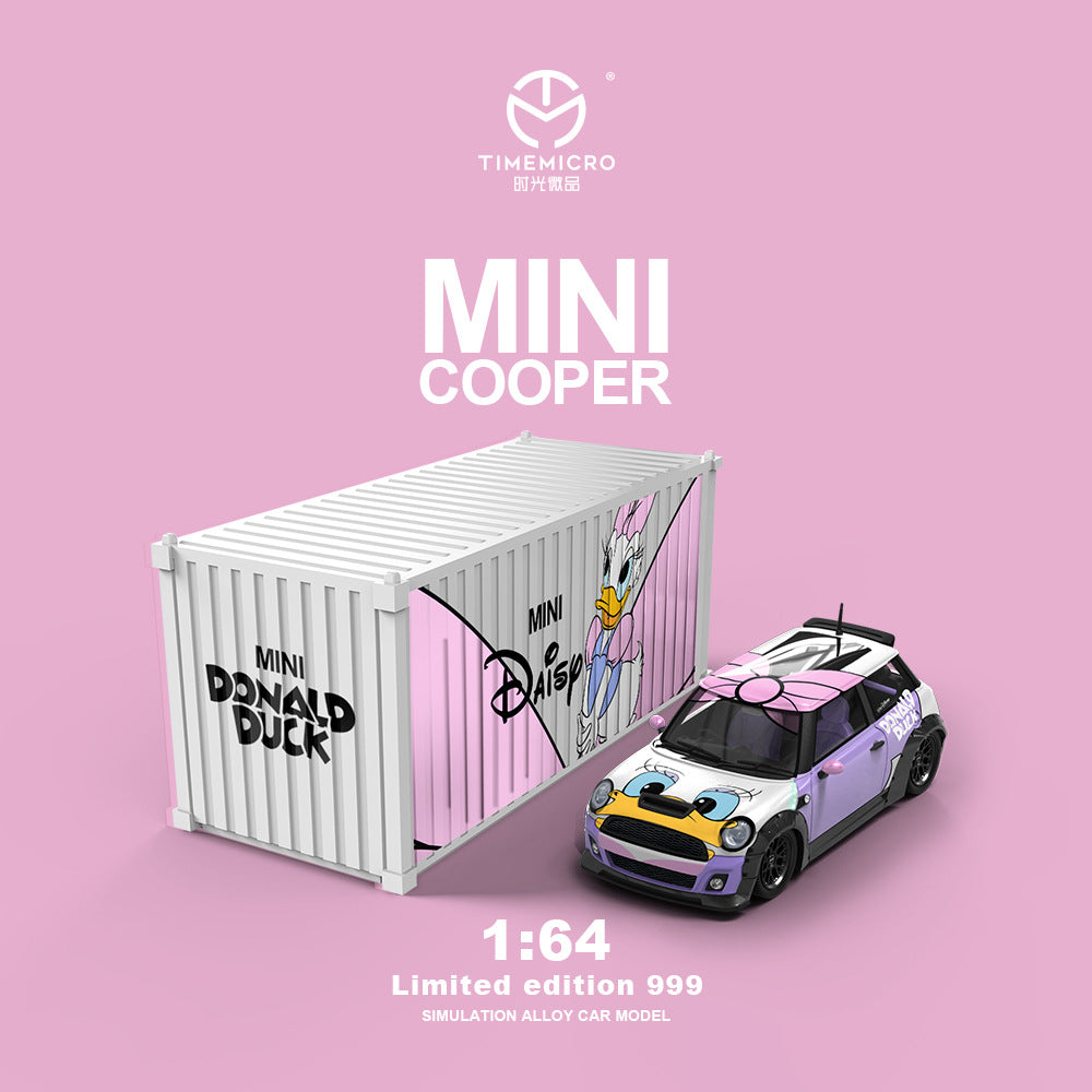 TimeMicro & 網紅車主聯名款 1:64 寶馬MINI COOPER 黛-CASEZONE