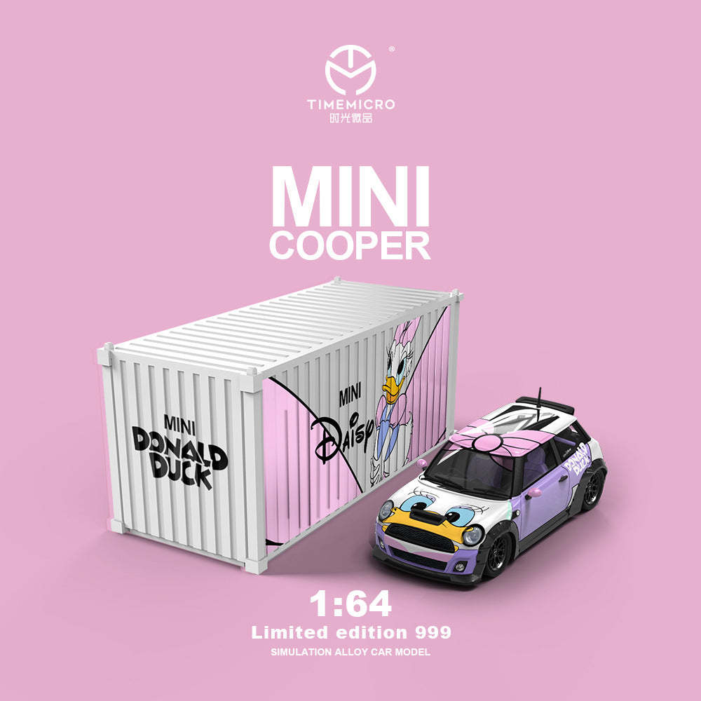 TimeMicro & 網紅車主聯名款 1:64 寶馬MINI COOPER 黛-CASEZONE