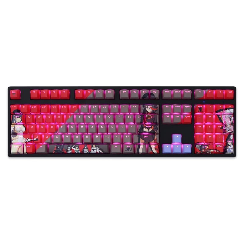 斬服少女透光RGB108鍵標準配列衛星軸鍵帽-CASEZONE