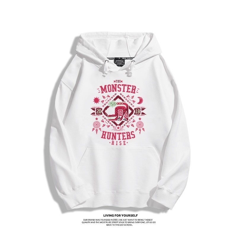 魔物獵人 2025秋冬新款 親子情侶男女連帽衛衣