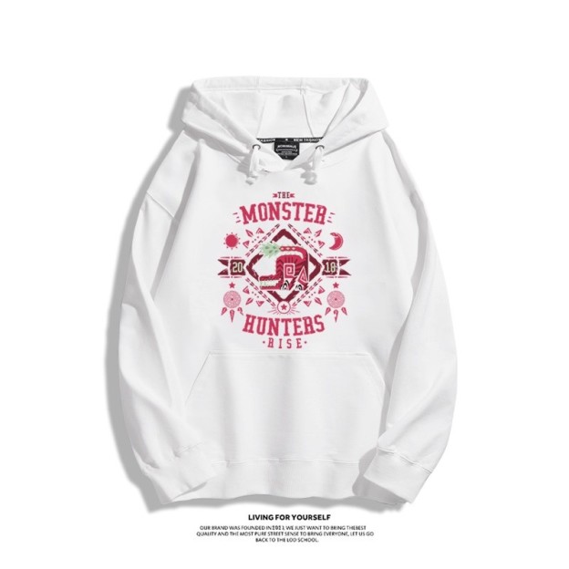 魔物獵人 2025秋冬新款 親子情侶男女連帽衛衣