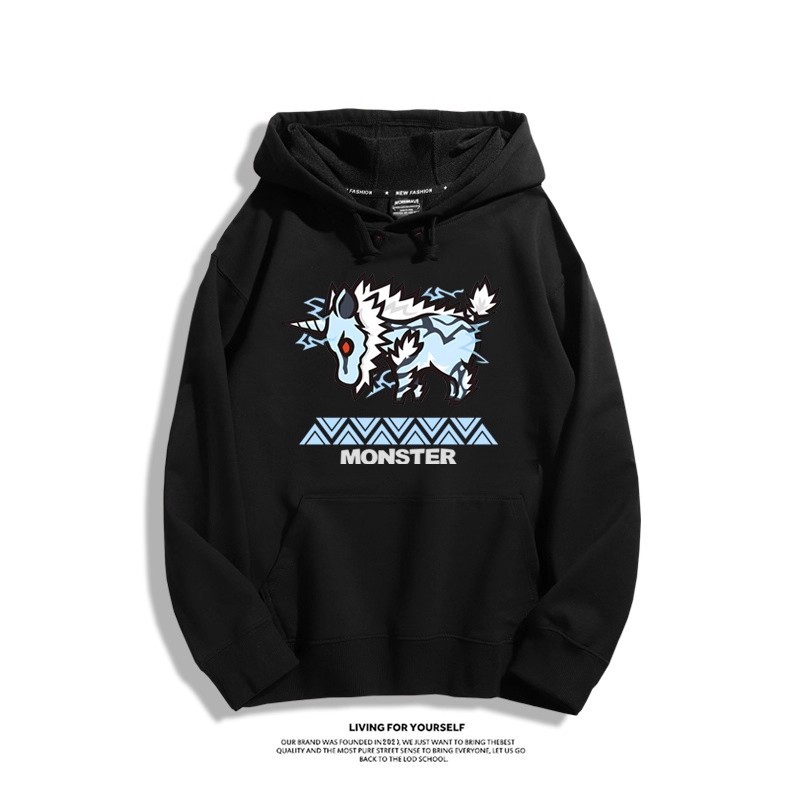 魔物獵人 2025秋冬新款 親子情侶男女連帽衛衣