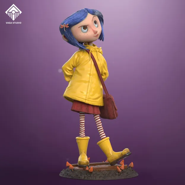 VAGA工作室 鬼媽媽CORALINE Q版