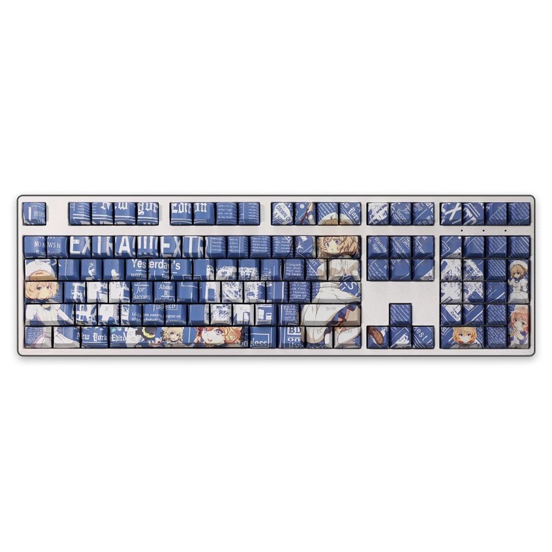 岩永琴子透光RGB108鍵標準配列衛星軸鍵帽-CASEZONE