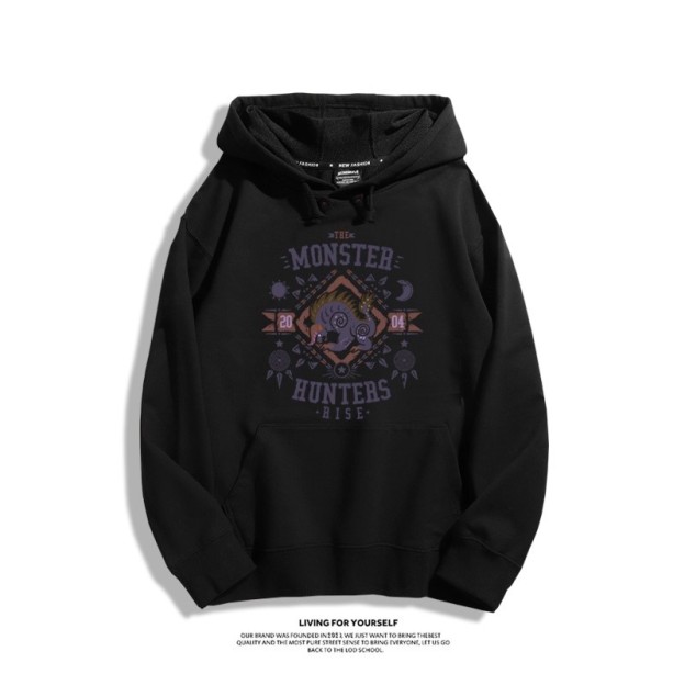 魔物獵人 2025秋冬新款 親子情侶男女連帽衛衣