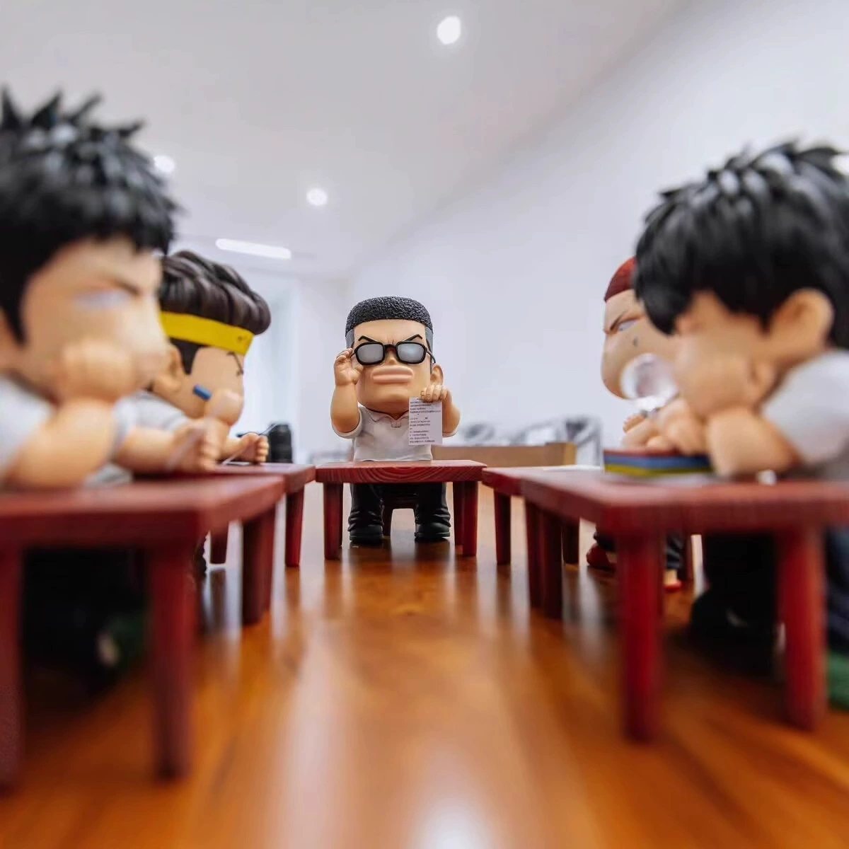 灌籃高手 5款湘北補考軍團 Q版雕像