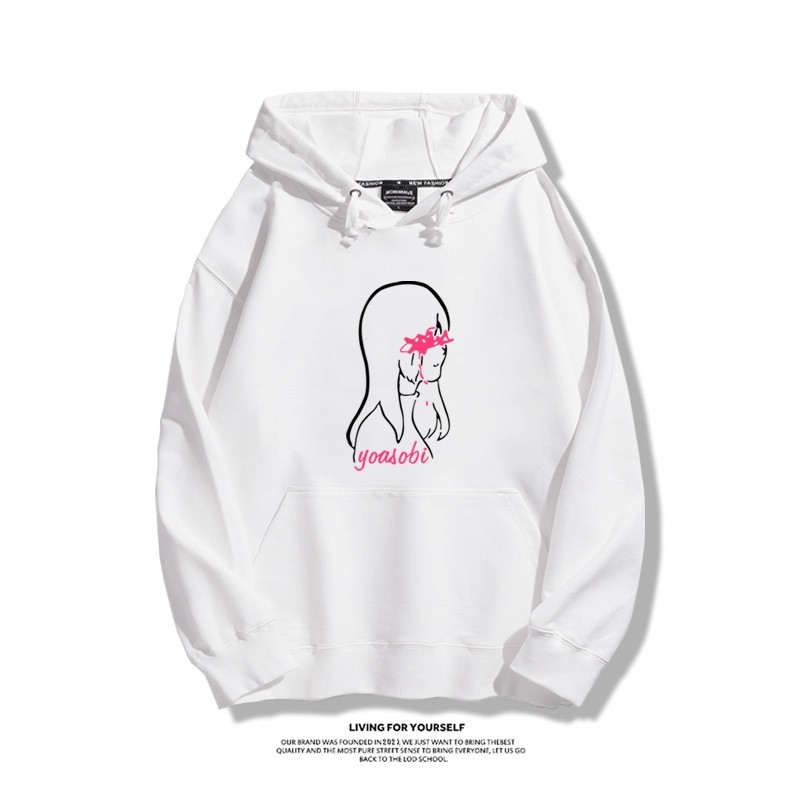 yoasobi樂隊 2025秋冬新款 親子情侶裝連帽衛衣