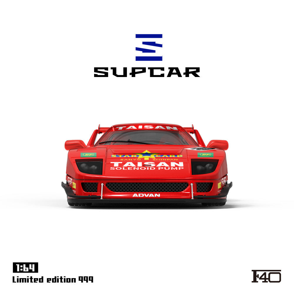 SUPCAR 1:64  F40 賽車 合金汽車模型  -CASEZONE