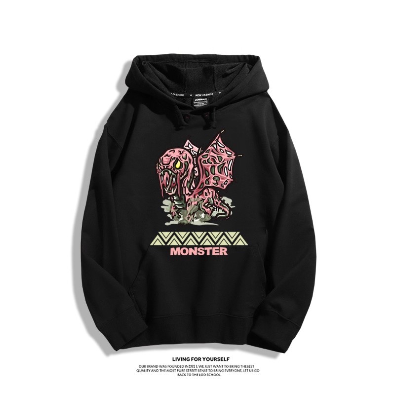 魔物獵人 2025秋冬新款 親子情侶男女連帽衛衣