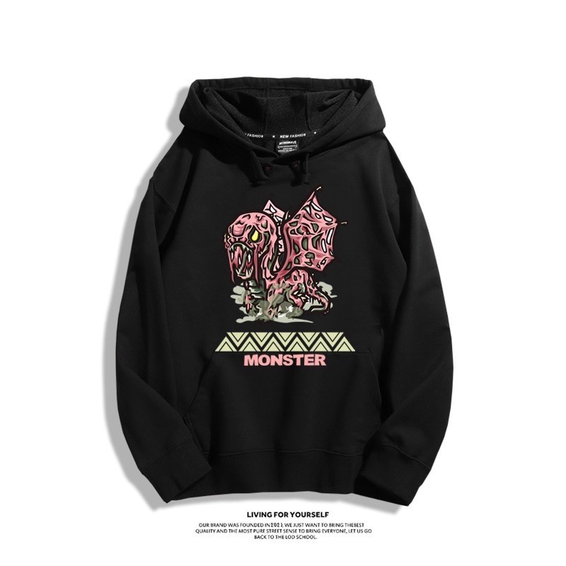 魔物獵人 2025秋冬新款 親子情侶男女連帽衛衣