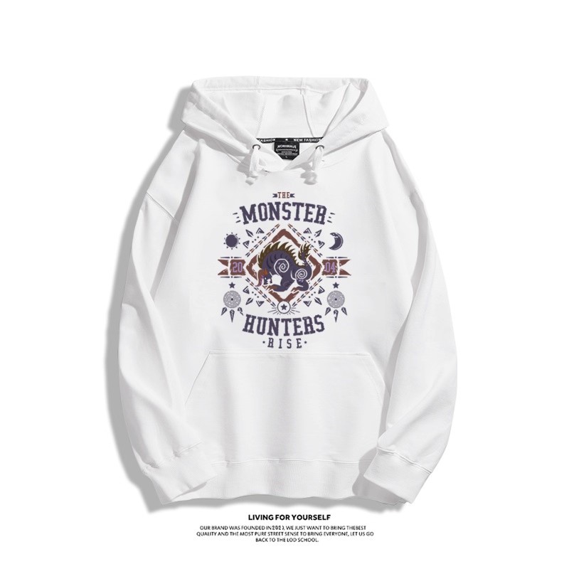 魔物獵人 2025秋冬新款 親子情侶男女連帽衛衣