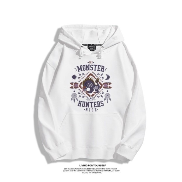 魔物獵人 2025秋冬新款 親子情侶男女連帽衛衣