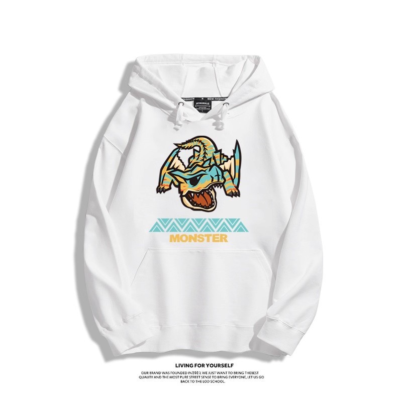 魔物獵人 2025秋冬新款 親子情侶男女連帽衛衣