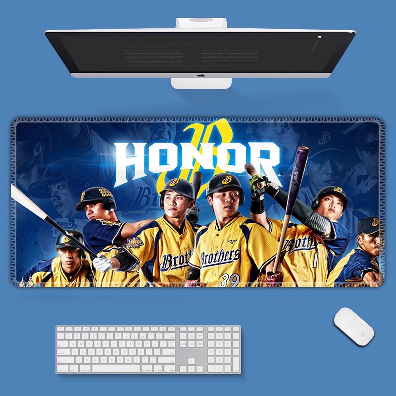 CTBC Brothers 中信兄弟 主題桌墊 布質滑鼠墊-CASEZONE