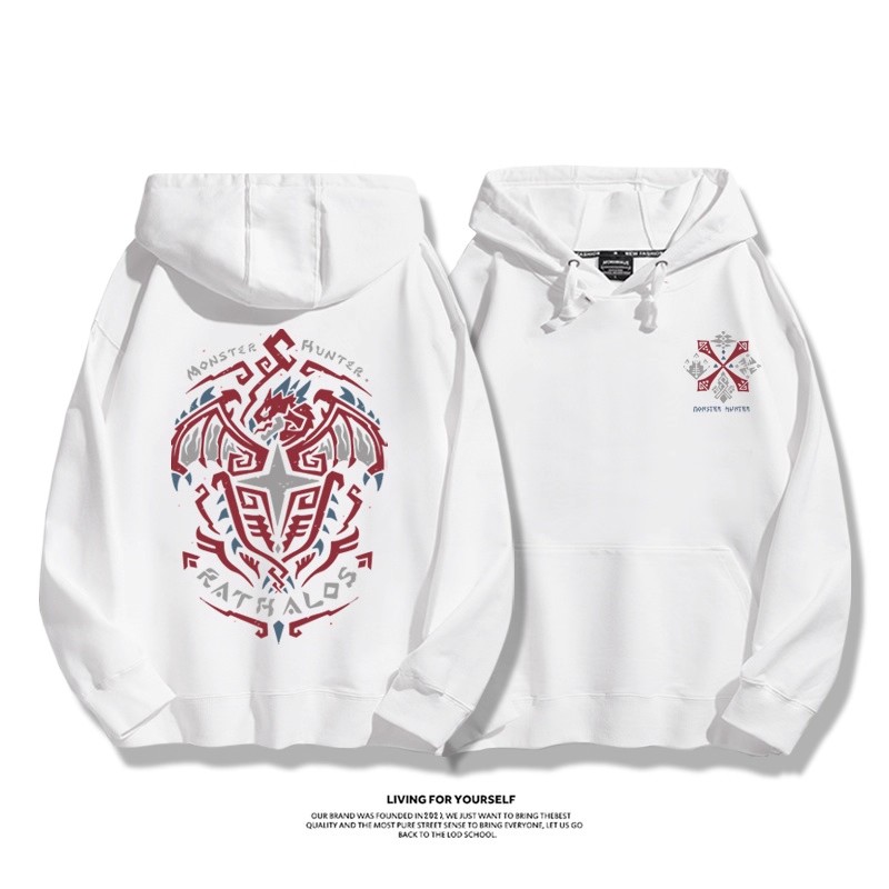 魔物獵人 2025秋冬新款 親子情侶男女連帽衛衣