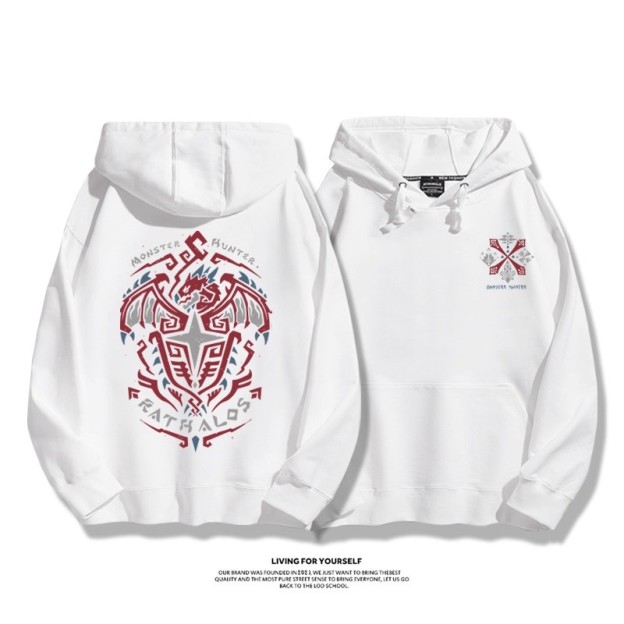 魔物獵人 2025秋冬新款 親子情侶男女連帽衛衣