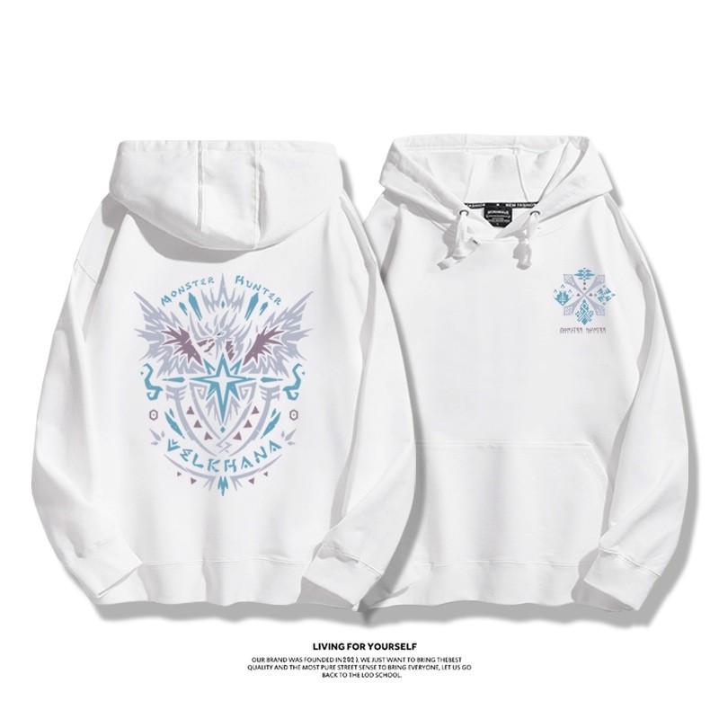 魔物獵人 2025秋冬新款 親子情侶男女連帽衛衣