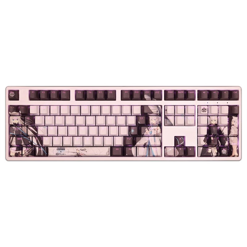 碧藍航線江風透光RGB108鍵標準配列衛星軸鍵帽-CASEZONE