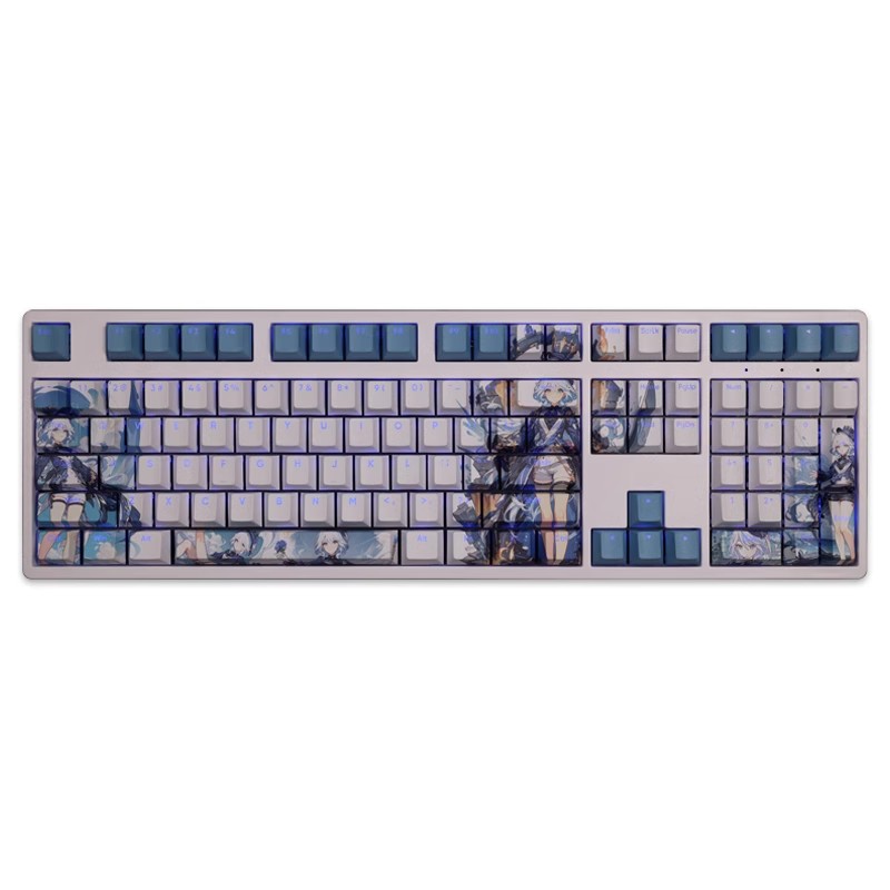 芙寧娜透光RGB108鍵標準配列衛星軸鍵帽-CASEZONE