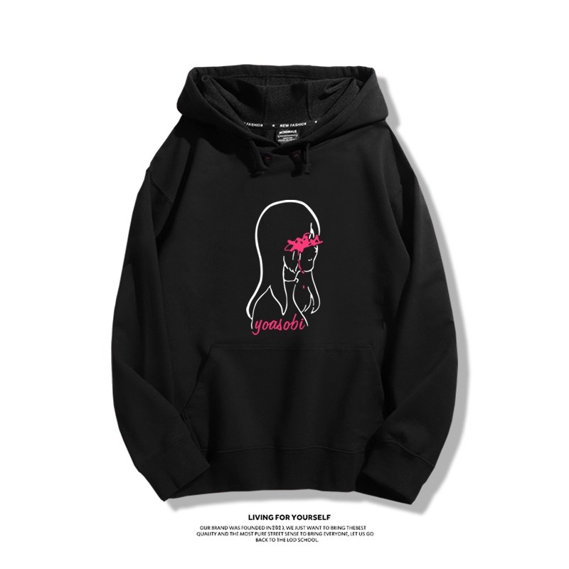 yoasobi樂隊 2025秋冬新款 親子情侶裝連帽衛衣