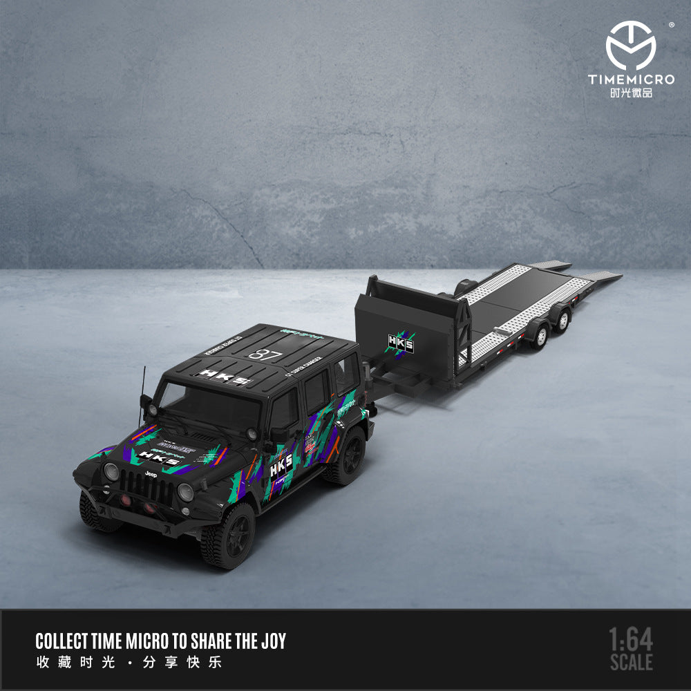 時光TimeMicro1:64 牧馬人 萬寶路和HKS仿真合金汽車模型-CASEZONE